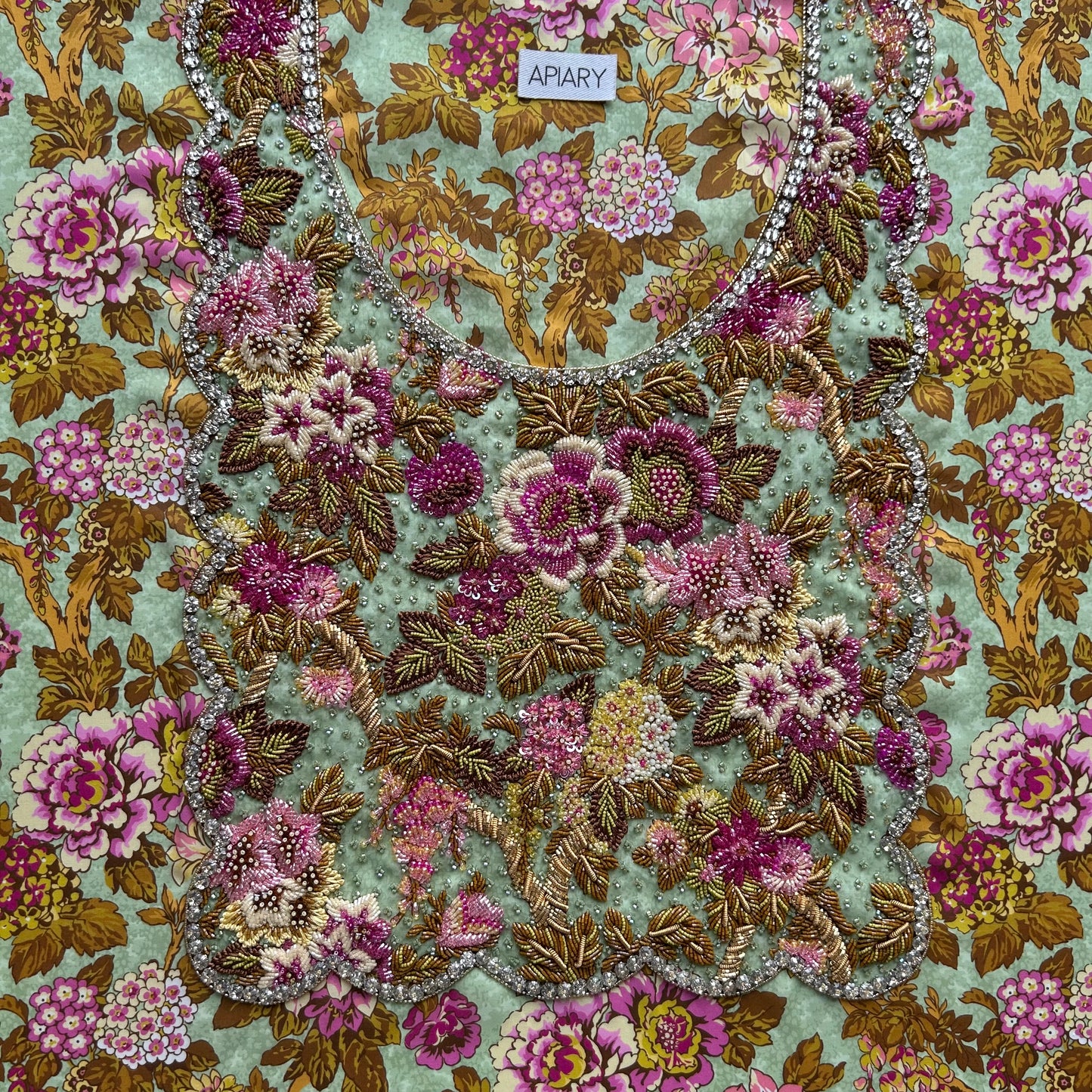 Liberty Floral Crystal Scallops