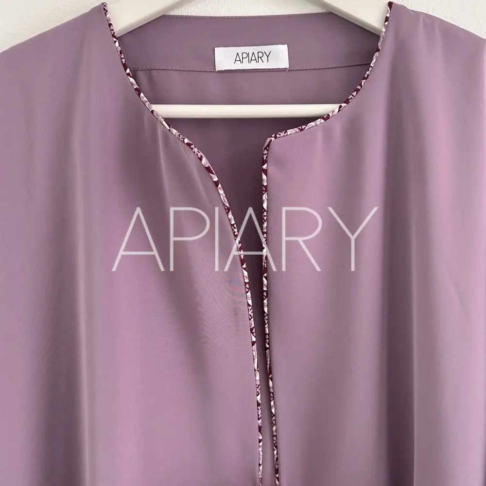 Aria Abaya in Dusty Lavender