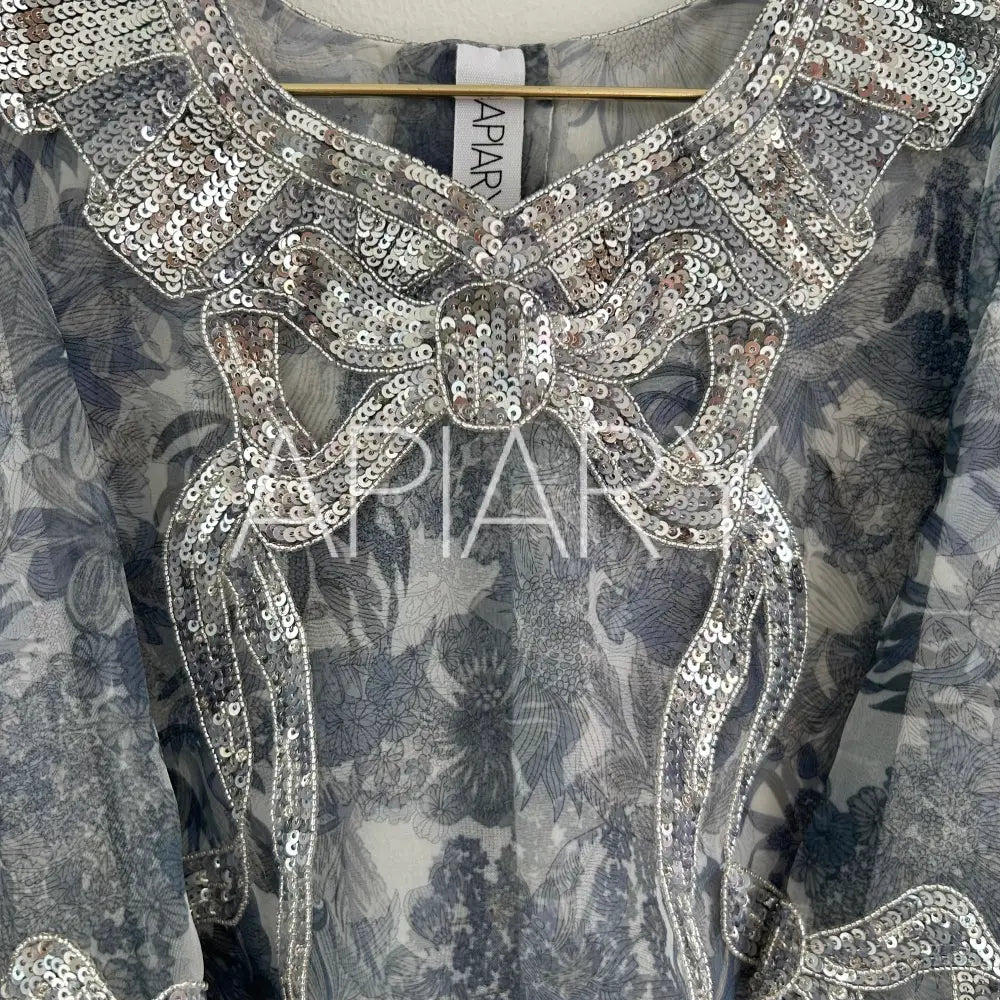 Colette Thob in Liberty London Angelica Blue