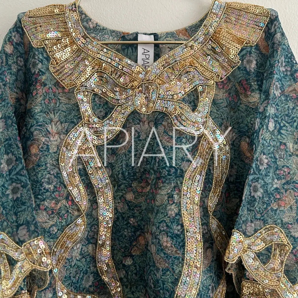 Colette Thob in Liberty Strawberry Thief