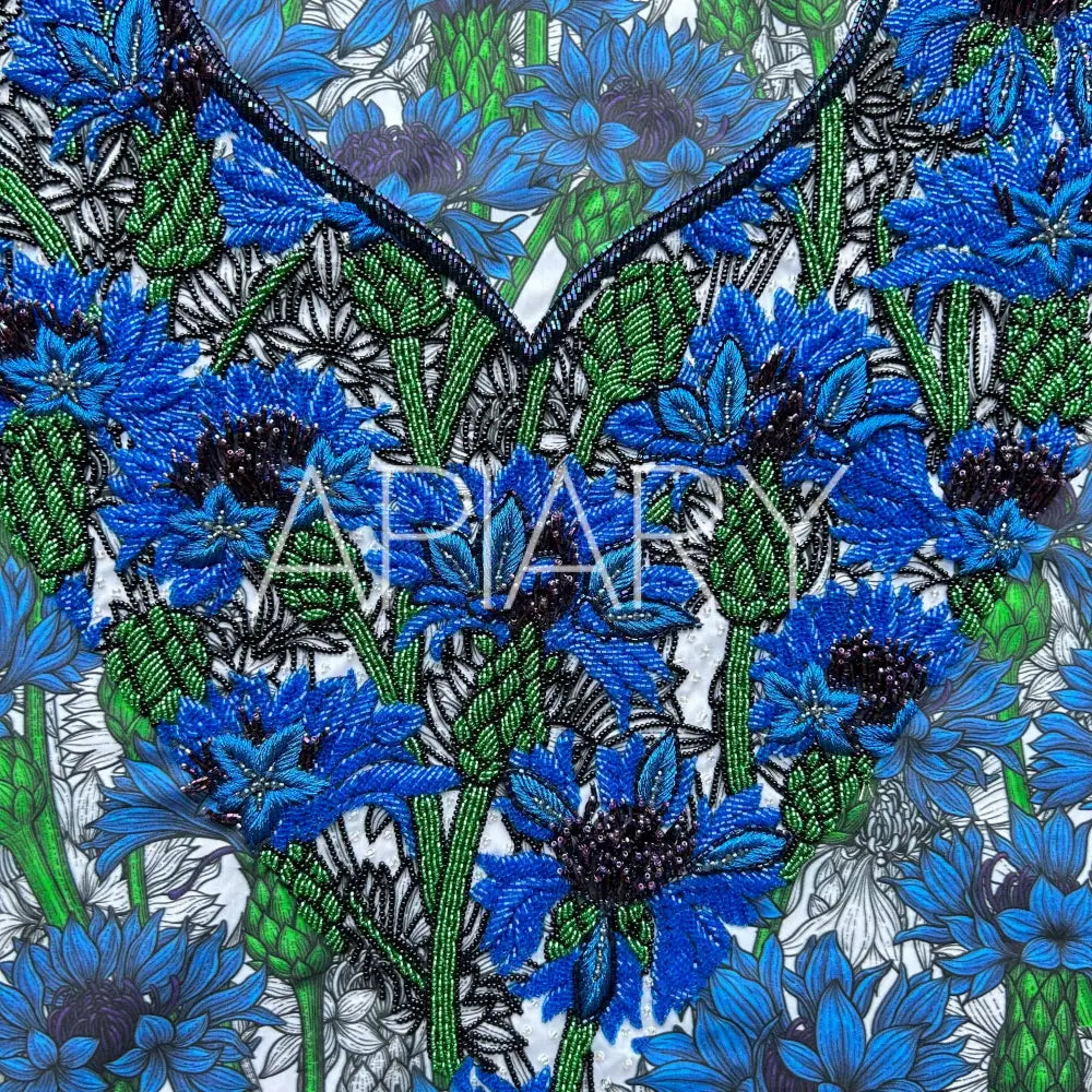 Cornflower Abstract