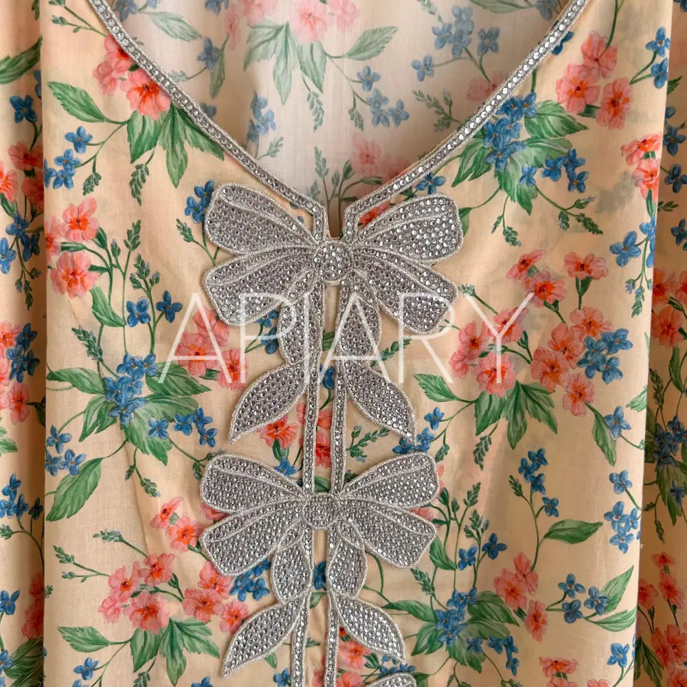 Crystal Bows in Liberty Yorkshire Primrose RTW