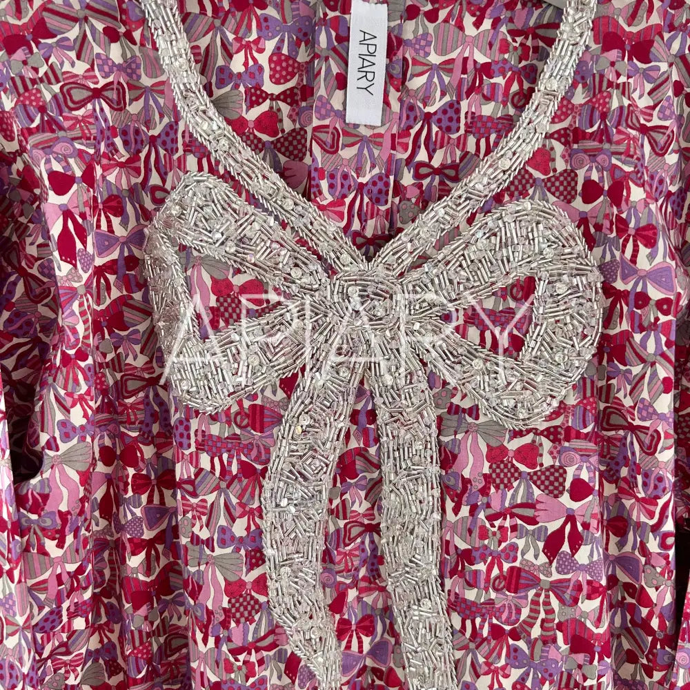 Felicity in Liberty Japan Jennys Bow RTW 10 years/48”