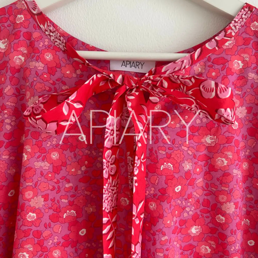 Grace in Liberty Betsy Red/Pink Glitter