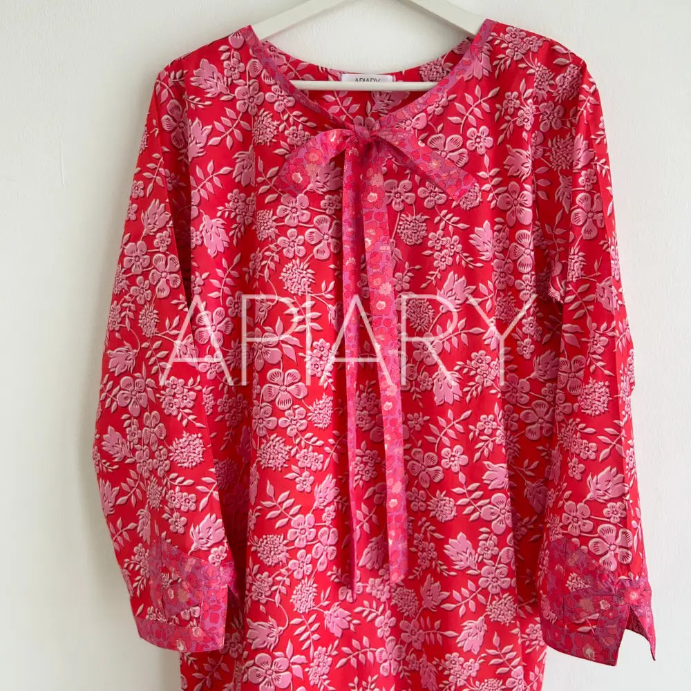 Grace in Liberty Edenham Haze Red/Pink