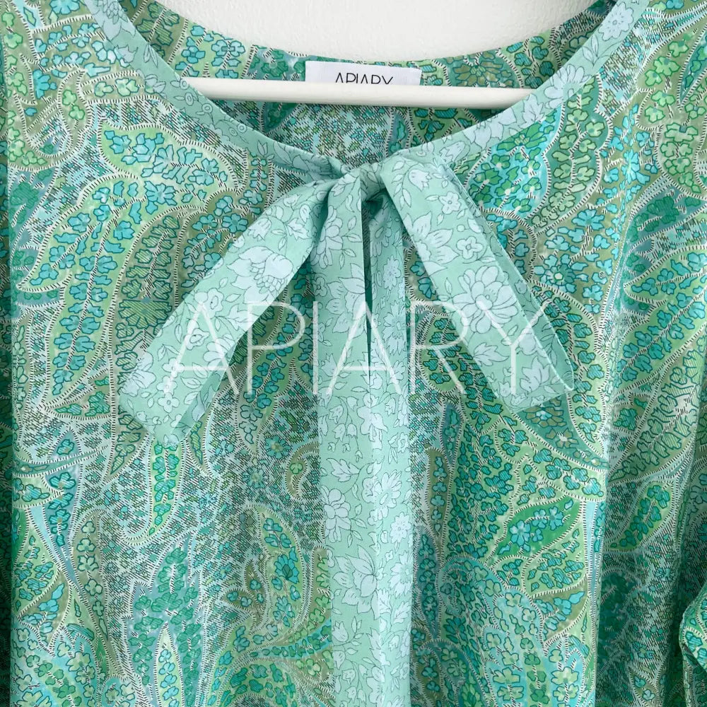 Grace in Liberty Green Paisley
