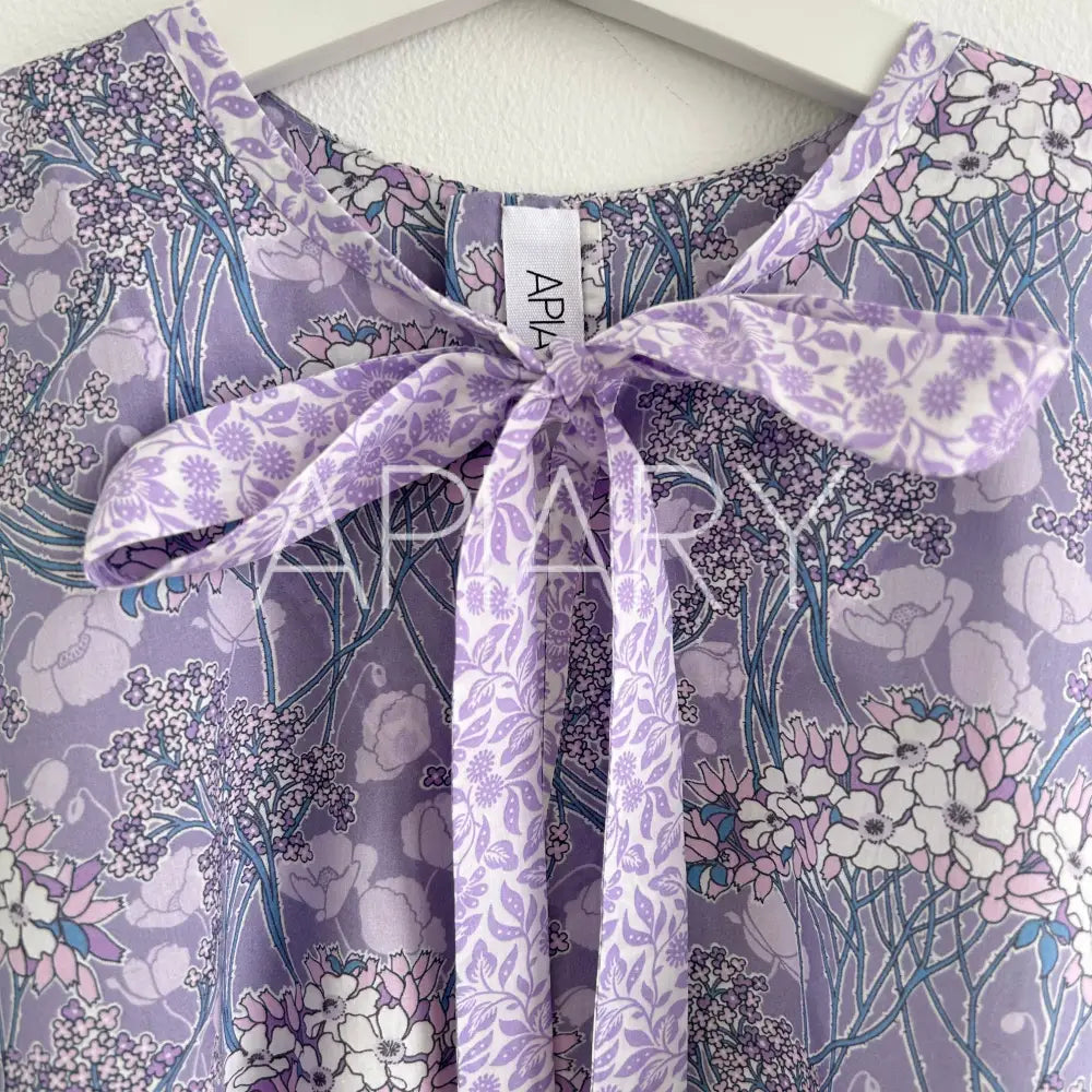 Grace in Liberty Purple Flowers 34’’/4 years