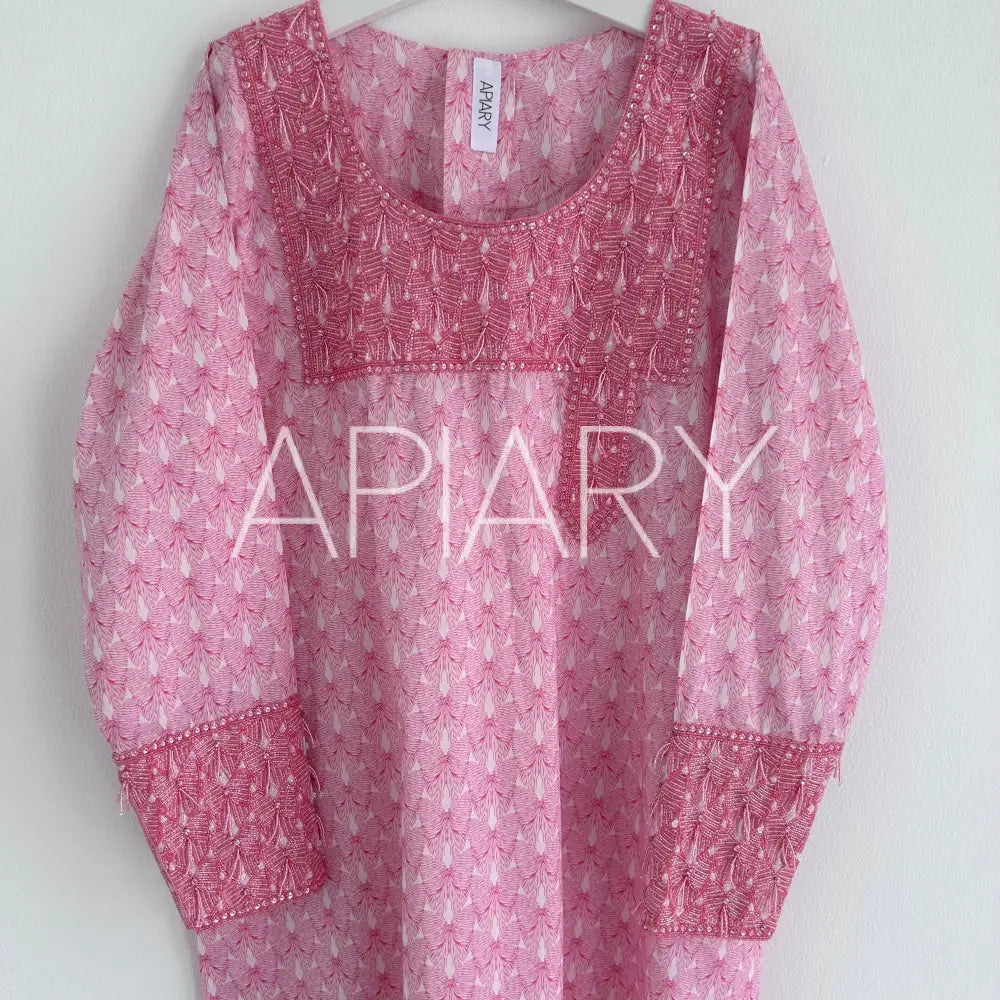 Liberty Bustle & Bows Pink