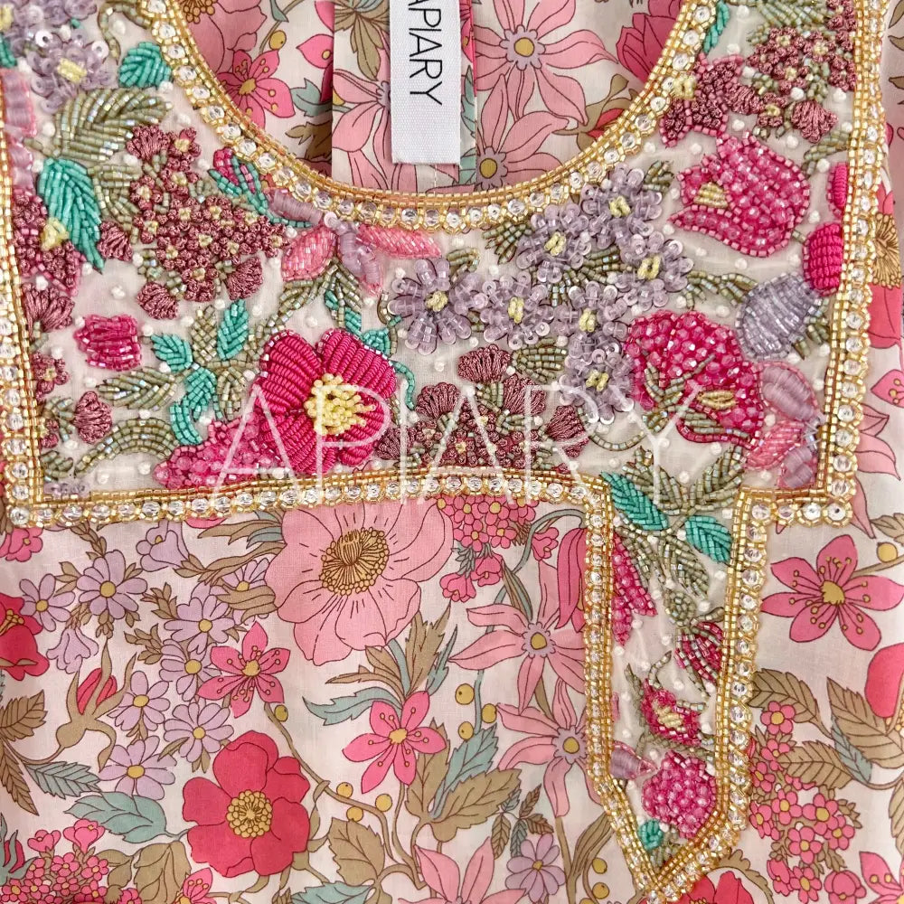 Liberty Clarabell Pink Traditional 2 years/27 inches