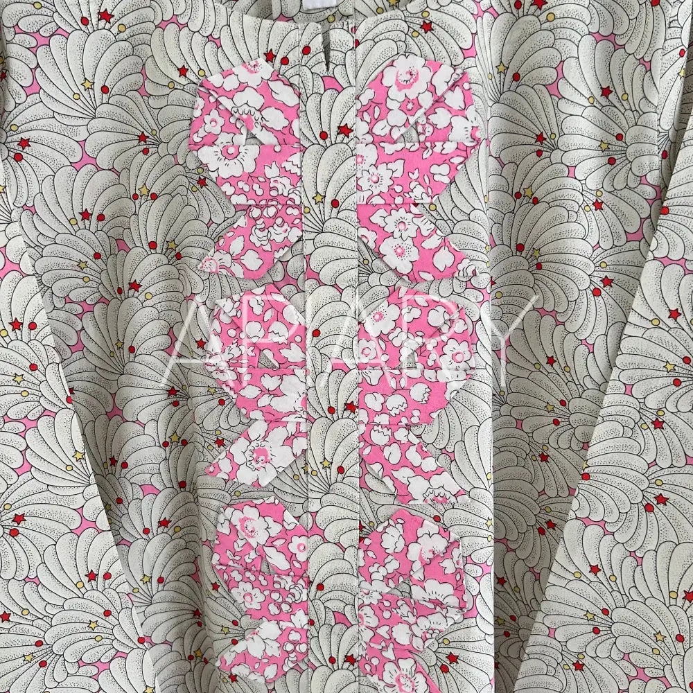 Liberty Origami Bows Poiret Shell Pink 42’’/7-8 years