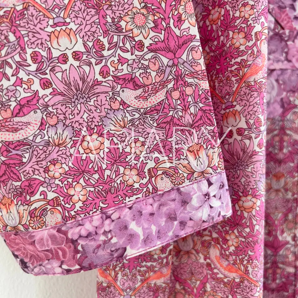 
                  
                    Liberty Origami Strawberry Thief 38”/6 years
                  
                