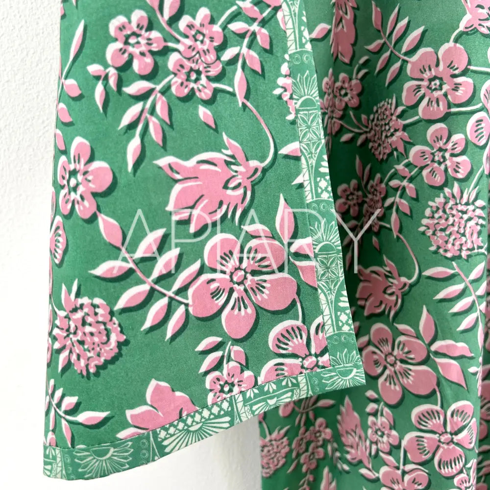 
                  
                    Liberty Sofia in Edenham Haze Green/Pink
                  
                