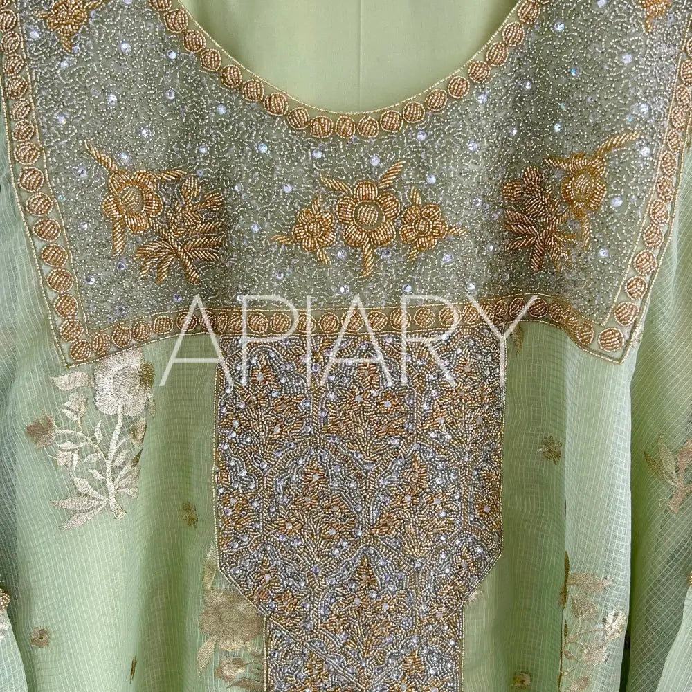 Nuwa Thob Pistachio Green