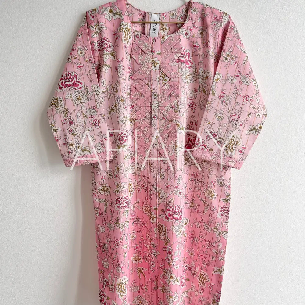 Origami Bows in Ceremony Blooms Stripe Metallic