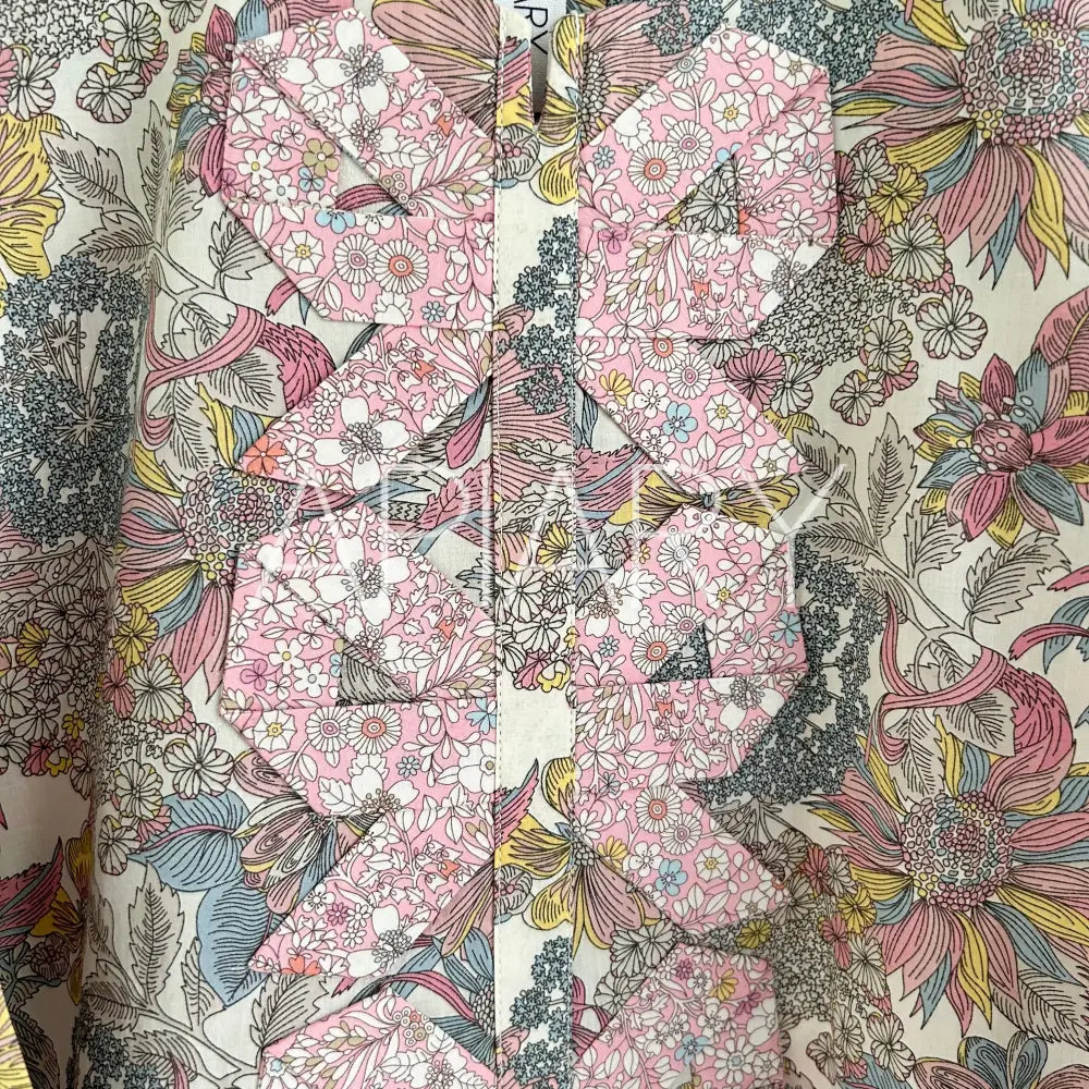 Origami Bows in Liberty Angelica 32’’/3 years