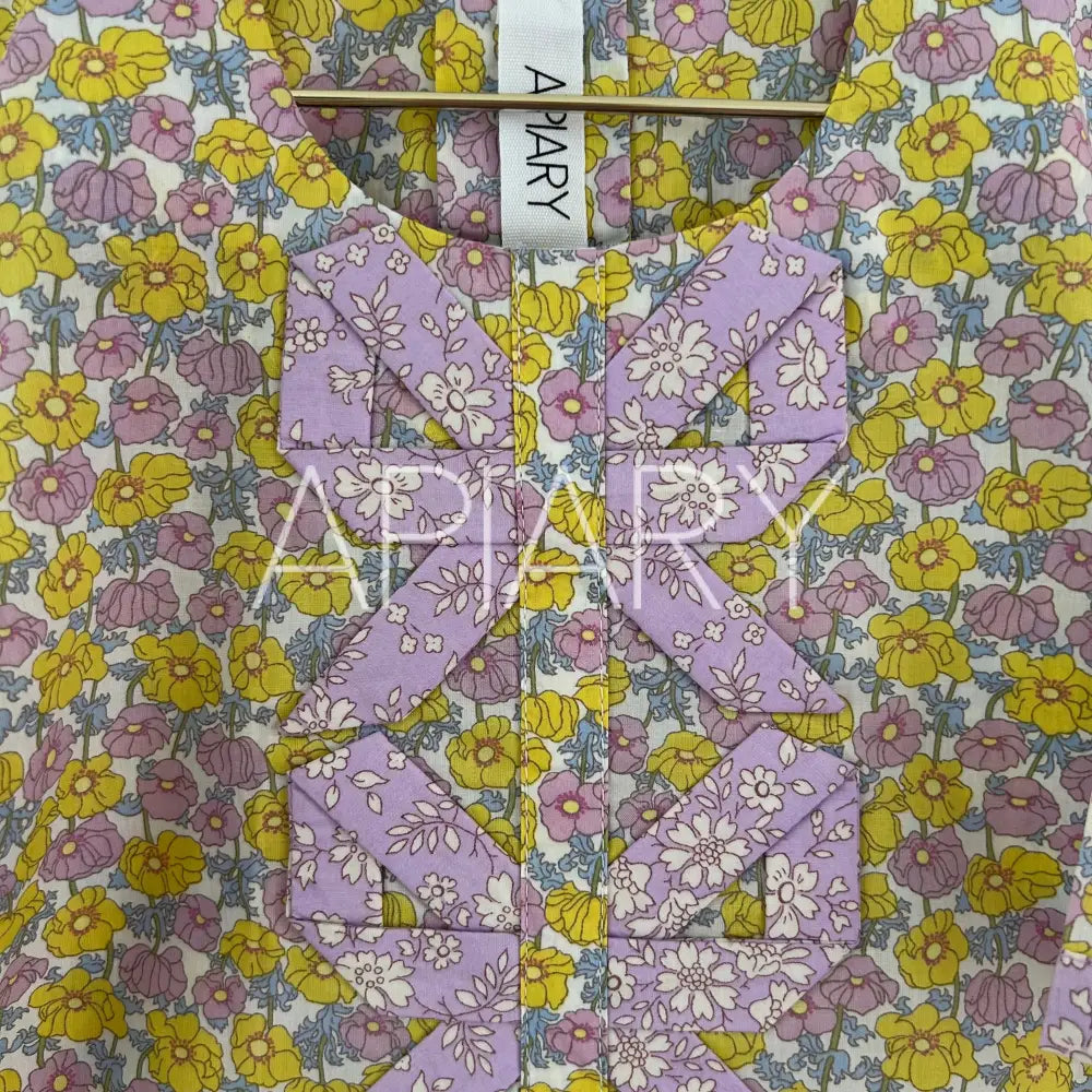 Origami Bows in Liberty Charmian - 23’’/1 year