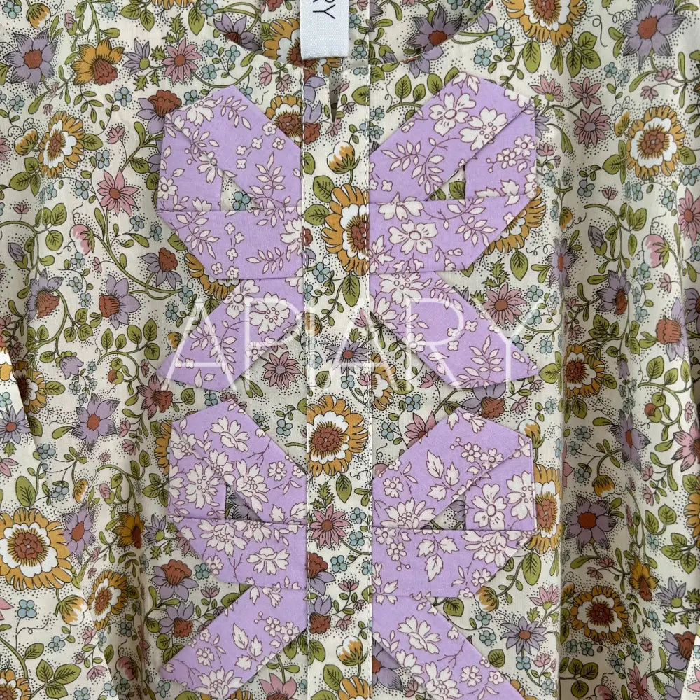 Origami Bows in Liberty Gillian Fairytale