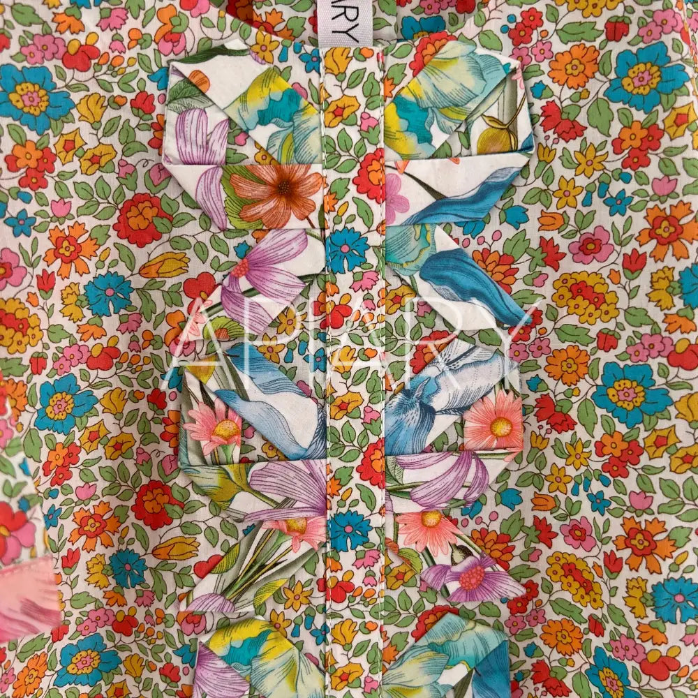 Origami Bows in Liberty Theresa - 20’’/6-9 months