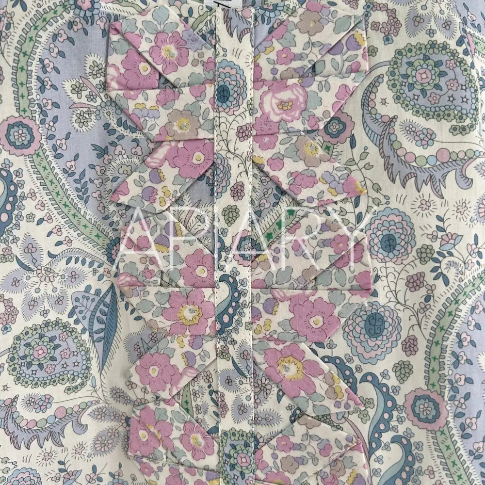 Origami Bows in Liberty Theri Kitty Blue 15
