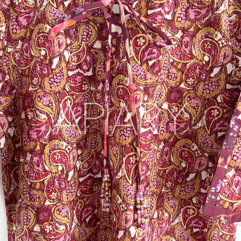 Sofia in Liberty Maroon Paisley 27’’ - 27