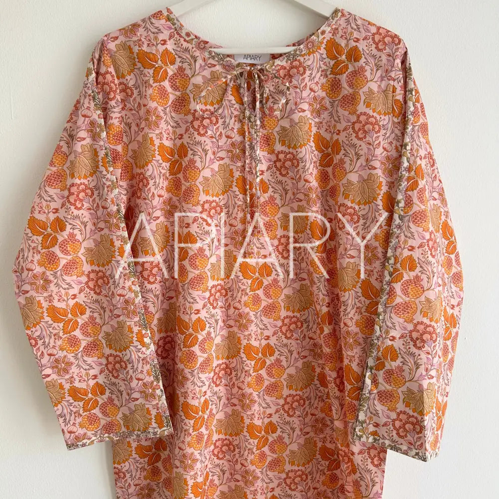 Sofia in Liberty Orange Pommegranate