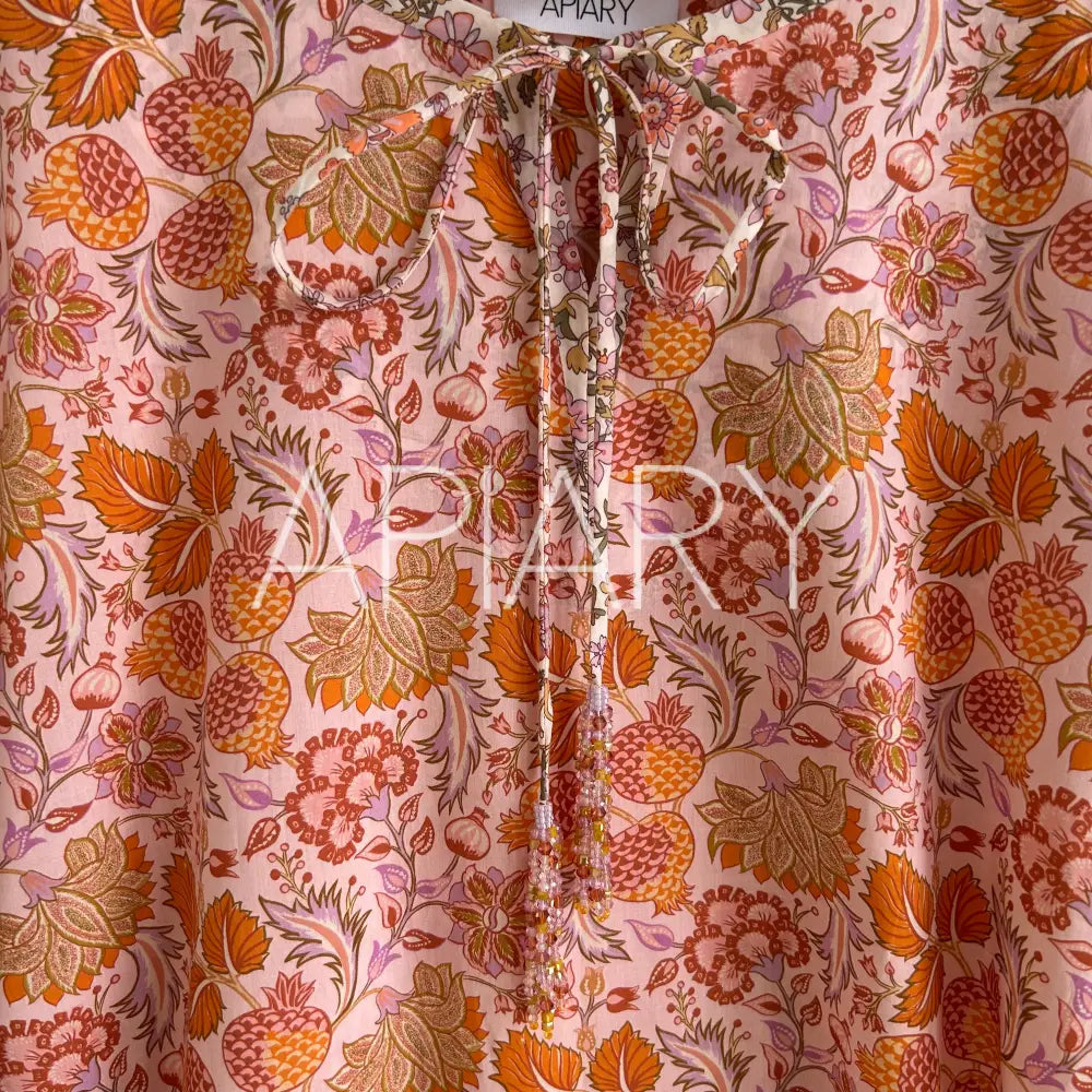 Sofia in Liberty Orange Pommegranate