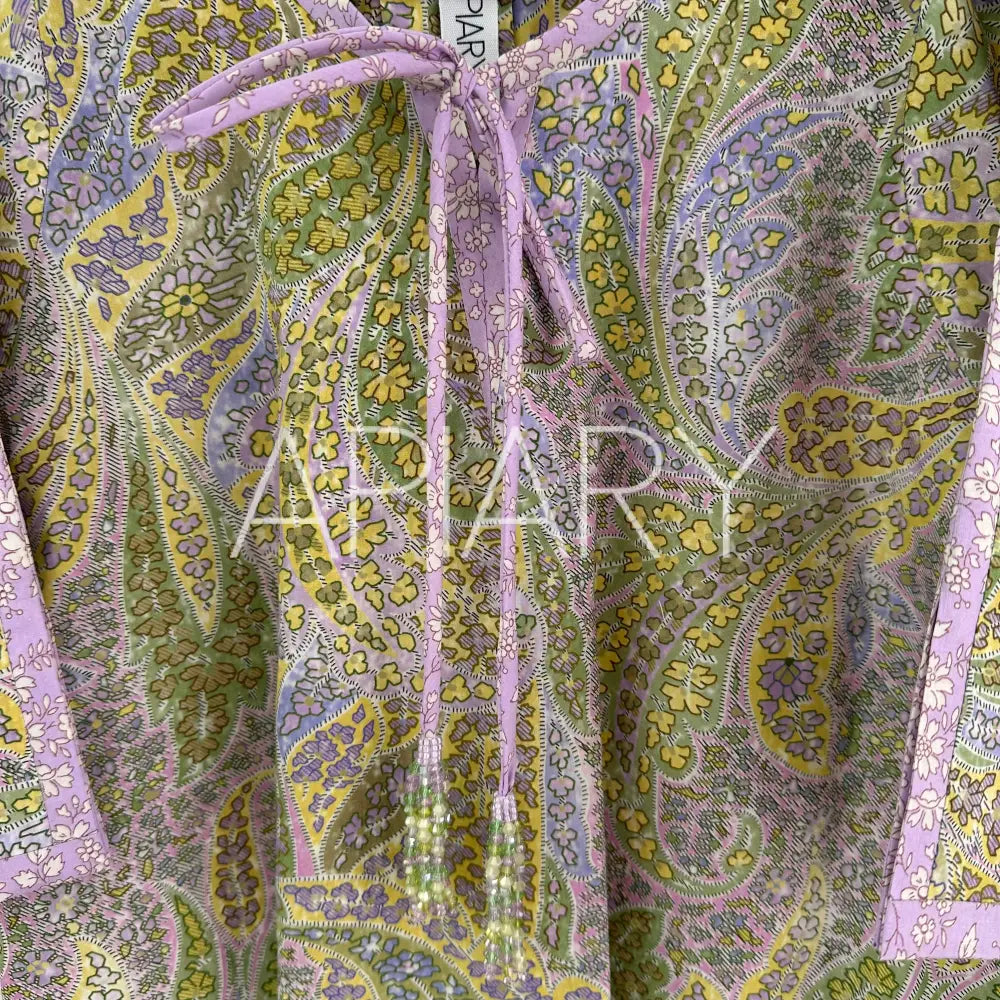 Sofia in Liberty Purple/Yellow Paisley